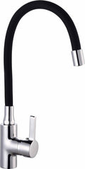 Monomando Lavaplato Cuello Flexible Negro Taum