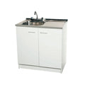 Kit Mueble Lavaplato 100cm Sec-der+grifer Tebisa