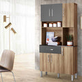 Mueble Cocina Leticia 6 Puertas 1 Cajón Onessta