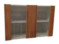 Mueble Mural Madera Vidrio 80cm Nuovo