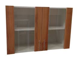 Mueble Mural Madera Vidrio 80cm Nuovo