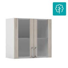 Mueble Mural Madera Vidrio 100cm Nuovo
