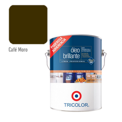 OLEO SINTETICO PROF CAFE MORO GL TRICOLOR