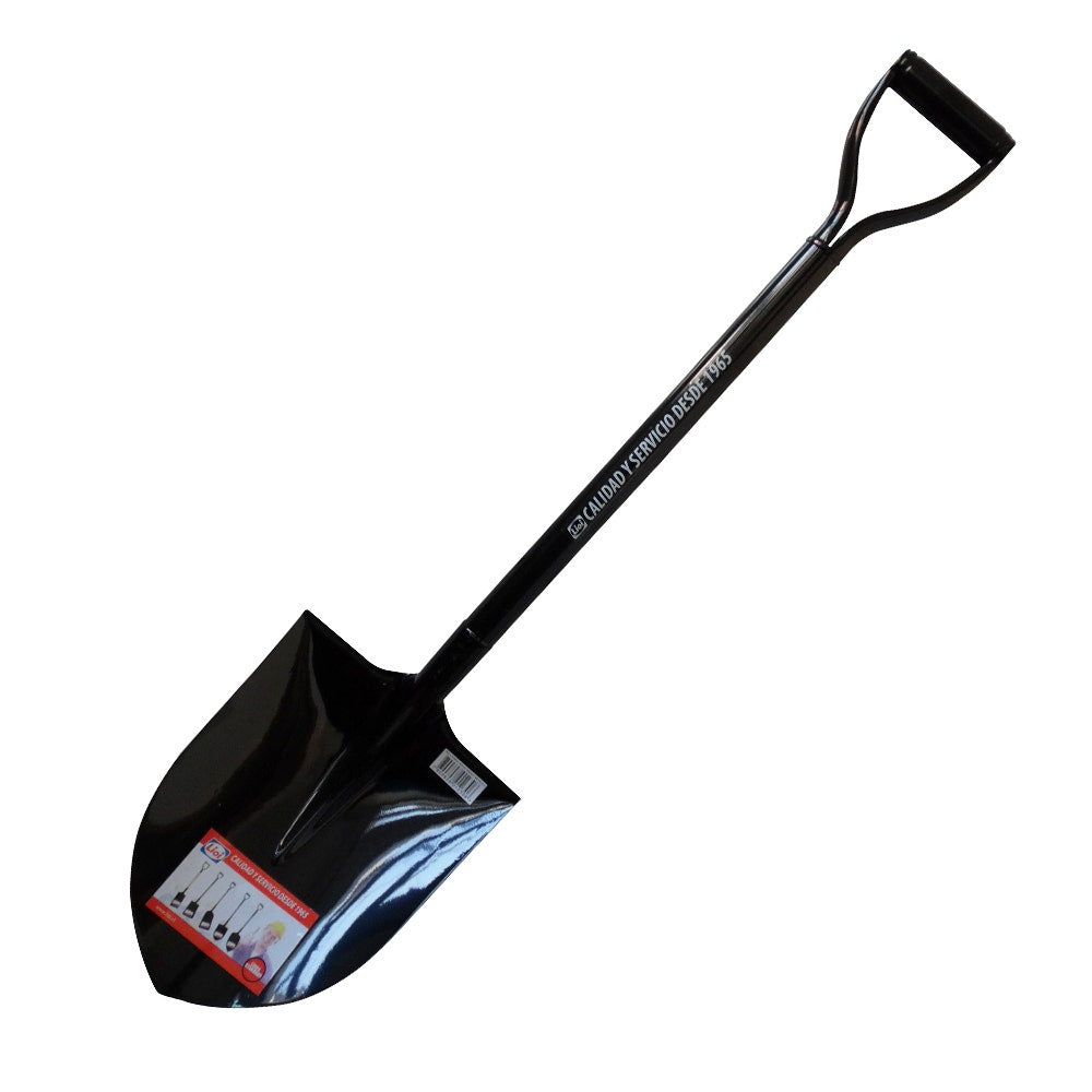 Pala Punta Huevo Mango Metalico Ipt