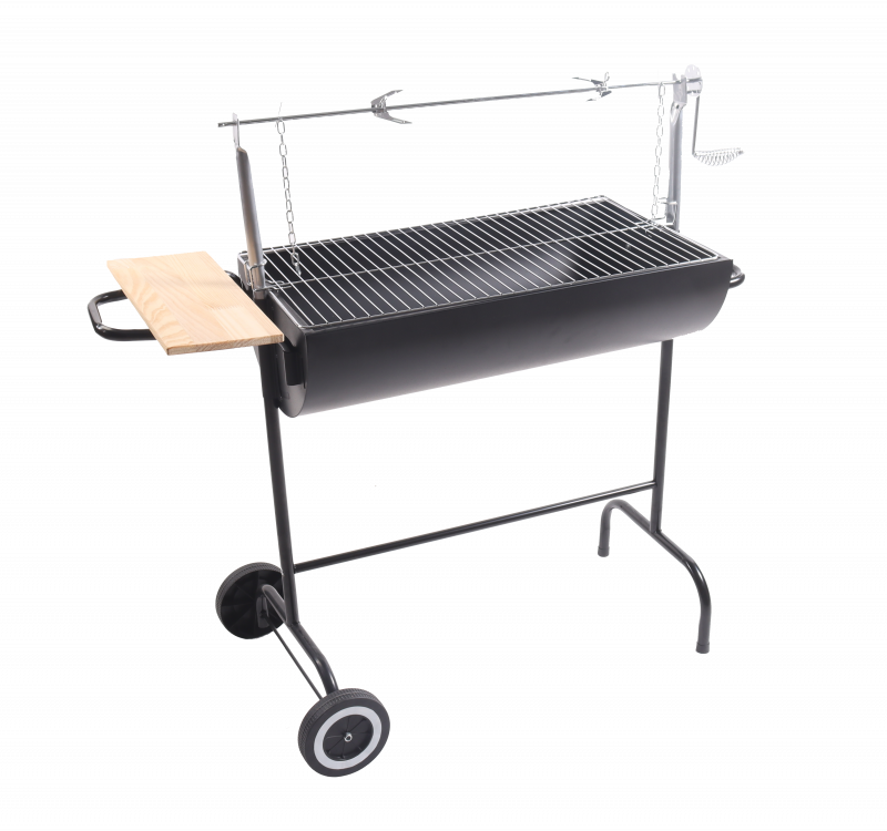 Parrilla 1/2 Tambor Con Tabla 110x44x105
