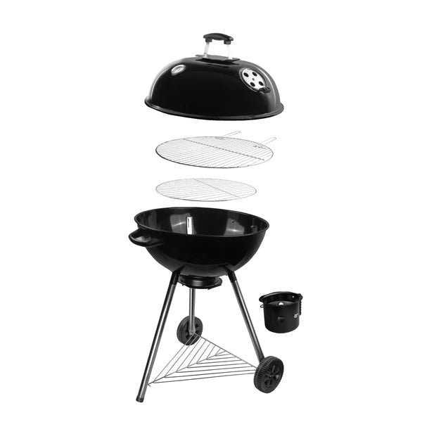 Parrilla Carbón Redonda 64x64x102cm