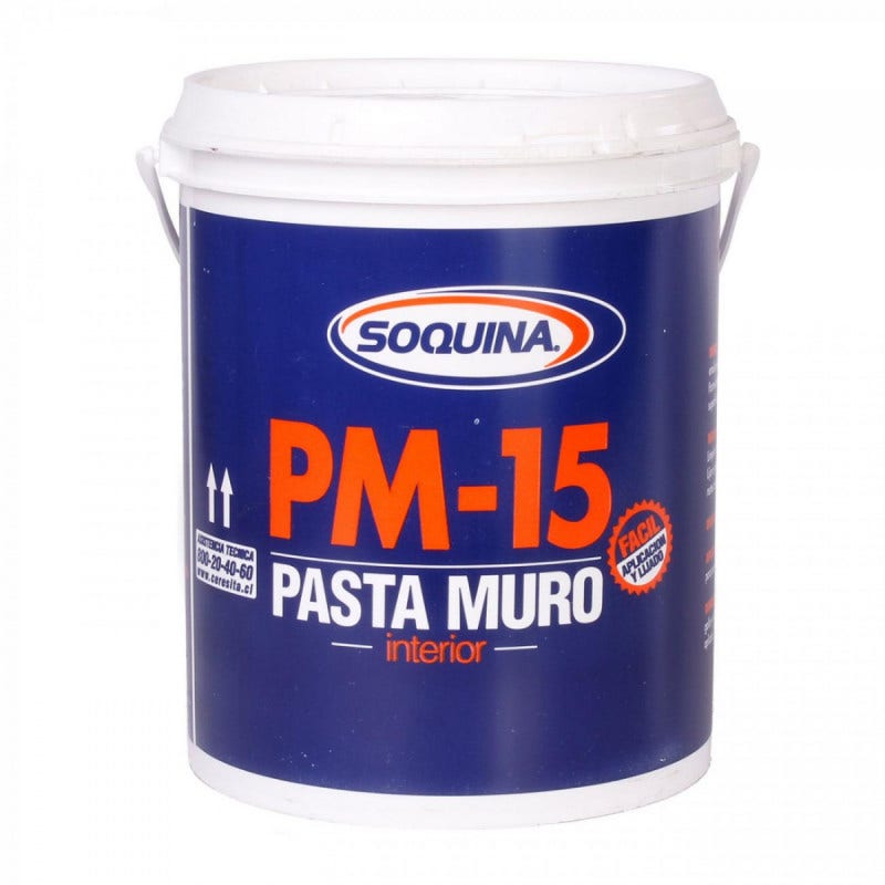 Pasta Muro Interior Pm-15 Bca Gl Soqui