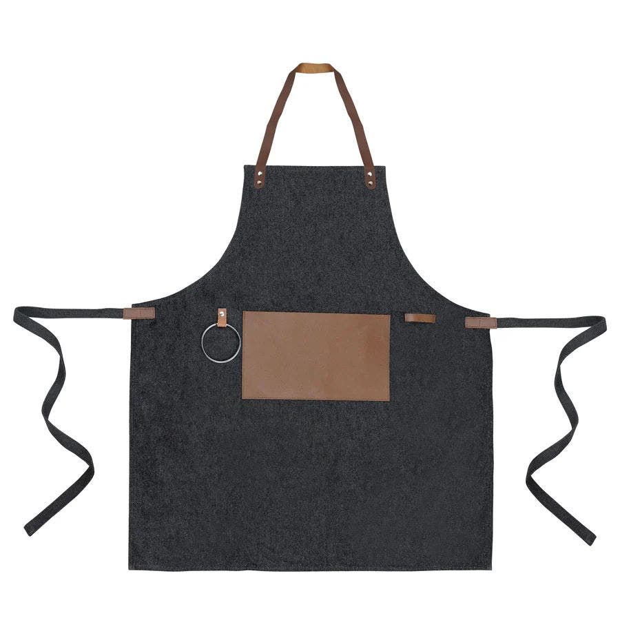 Pechera Negra Tela/cuero Grilltech