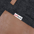Pechera Negra Tela/cuero Grilltech