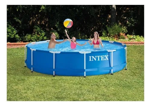 Piscina Estructural Redonda 366cm Intex