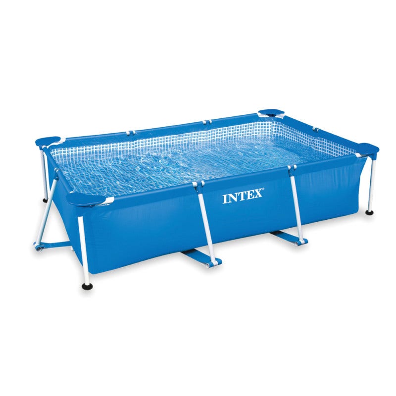 Piscina Estructural Rectangular 2.6x1.6x0.65mt Intex