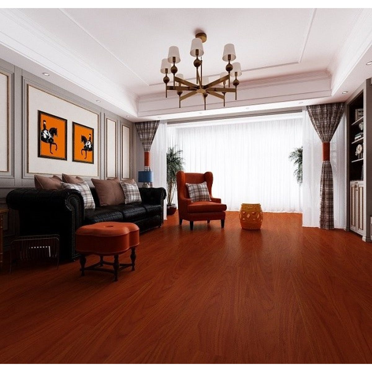 Piso Flotante Avellano 8mm (cj 2.4m2) Efloor