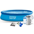 Piscina Infla Easy Set 396x84cm Con Bomba Intex