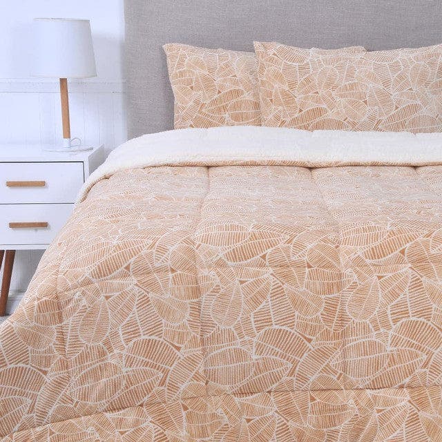 Plumón Coral Print Sherpa 2 PL Baysan Mashini