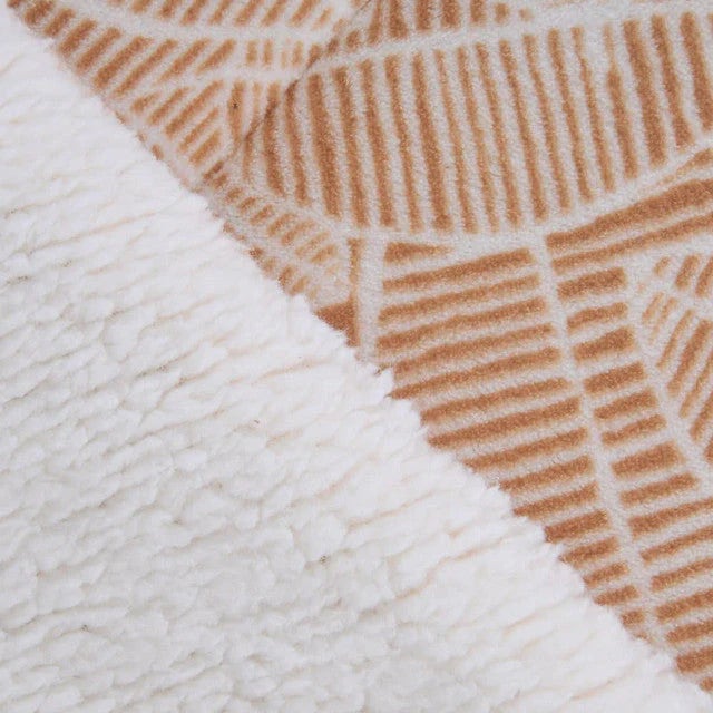 Plumón Coral Print Sherpa 2 PL Baysan Mashini