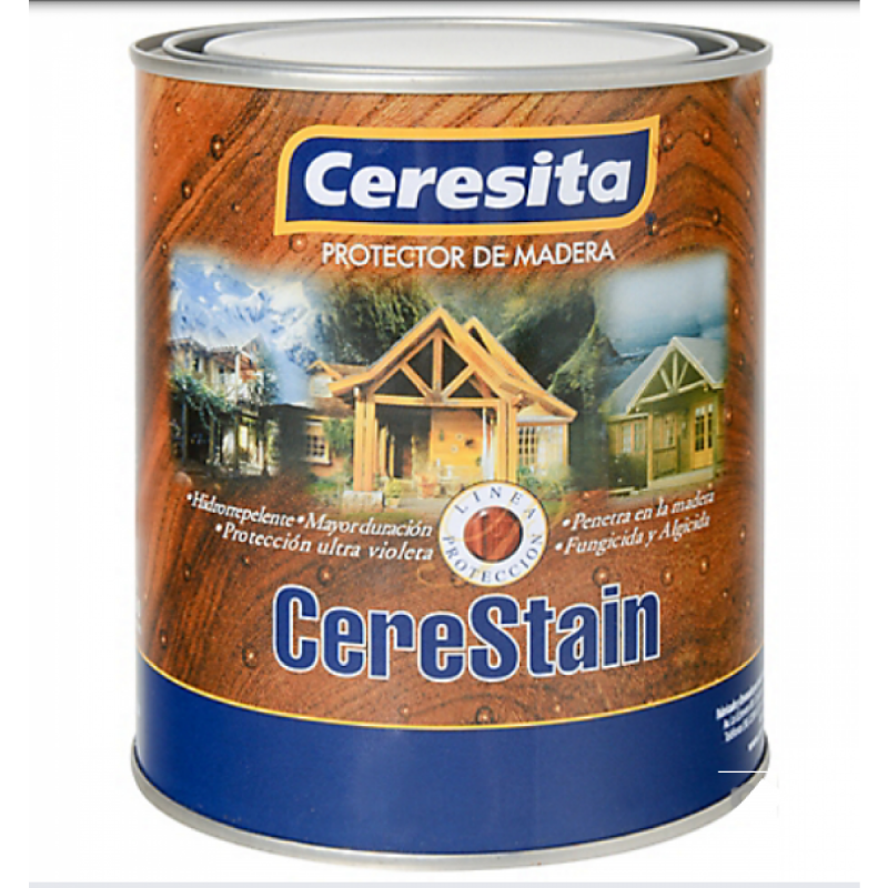 Protector Madera Cerestain Palo Rosa 1/4 Gl Ceresi