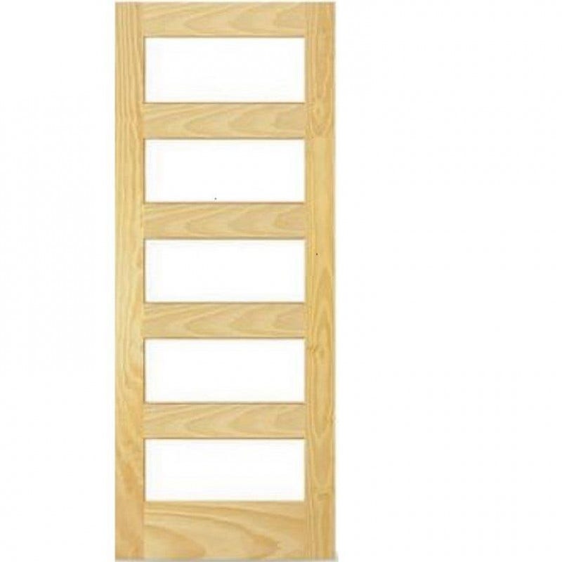 Puerta Pino 5 Lite 85 X 2 Mt Ipt