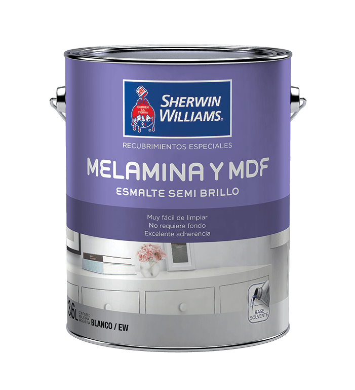 Recubrimiento Melamina Y Mdf Blanco Gl Sherwin