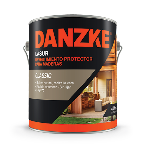 Revest. Danzke Lasur Satinado Cedro 4lts Petrilac