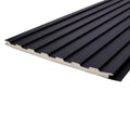 METAL PANEL 390 X 38.3CM (DCC-0044) NEGRO RANURADO