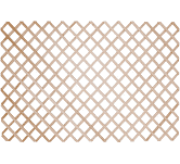 Separador De Ambiente. Treillage Madera Sin Marco 1x2mt