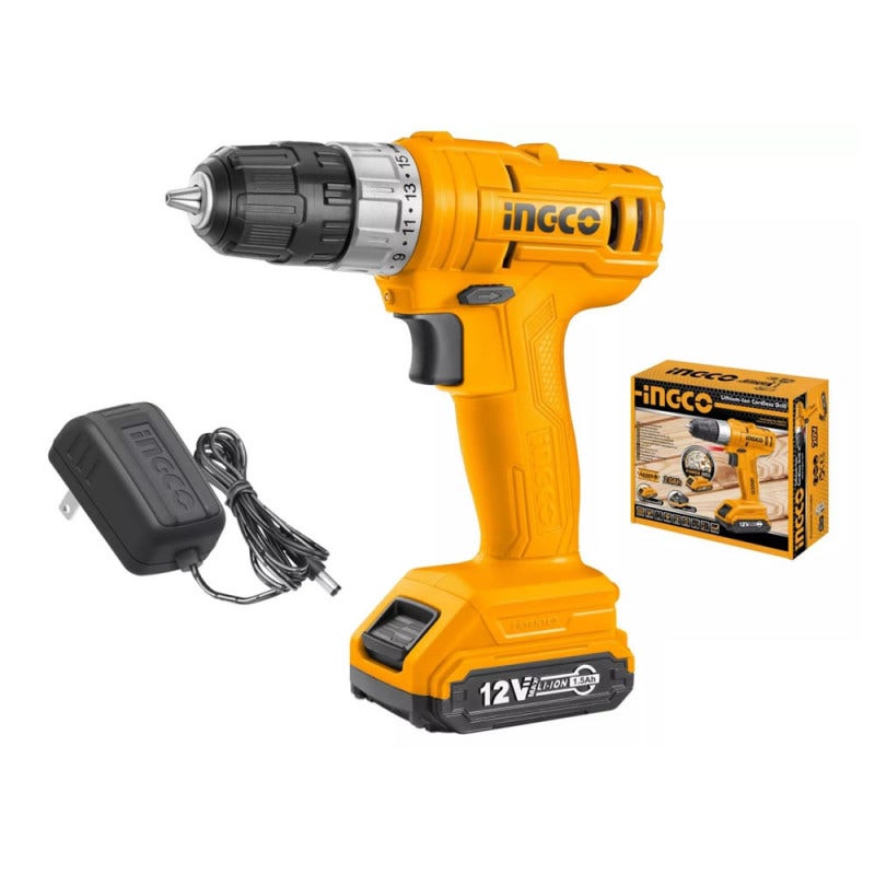 Taladro Inalam 12v C/baterÍa Y Cargador Cdli1211