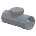Tee Pvc Registro Sanitario Gris 110mm Tigre