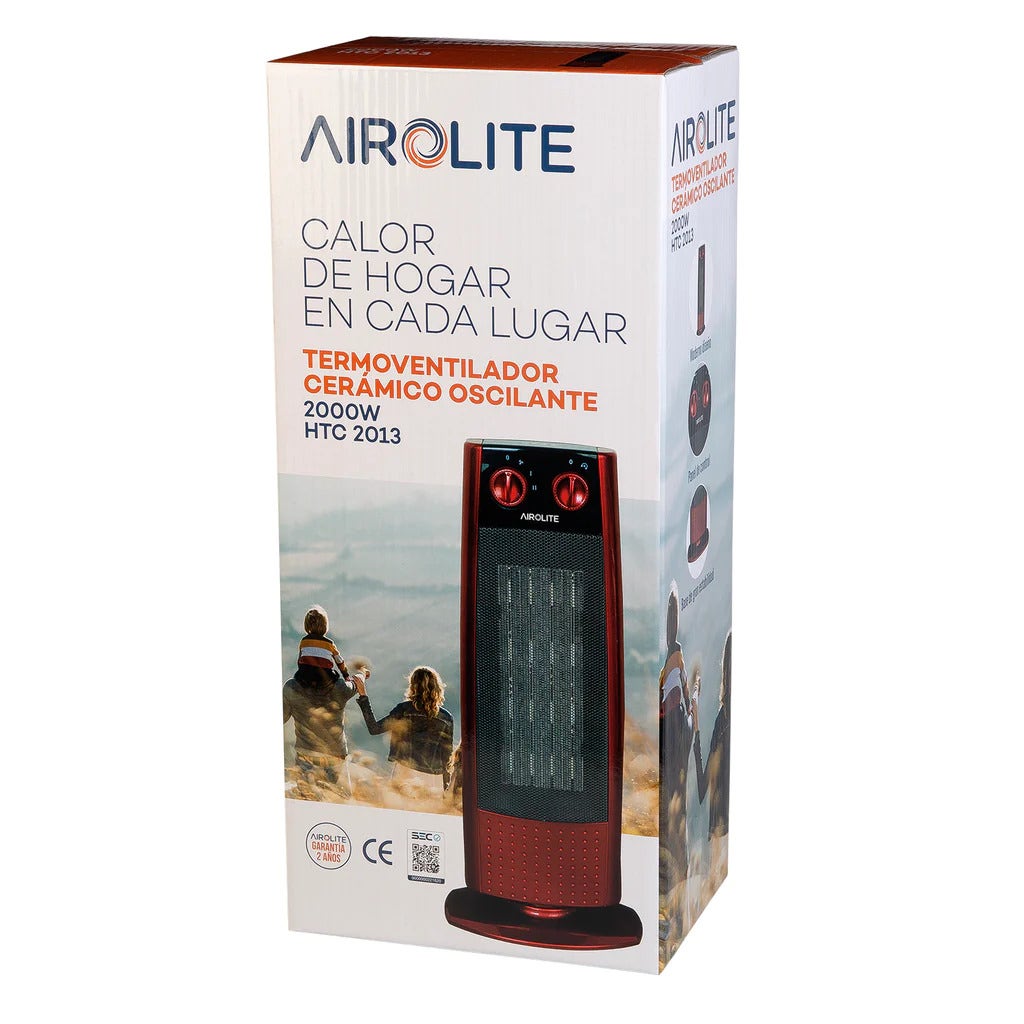 Termoventilador Cerámico Oscilante Htc-2013 2000w Airolite