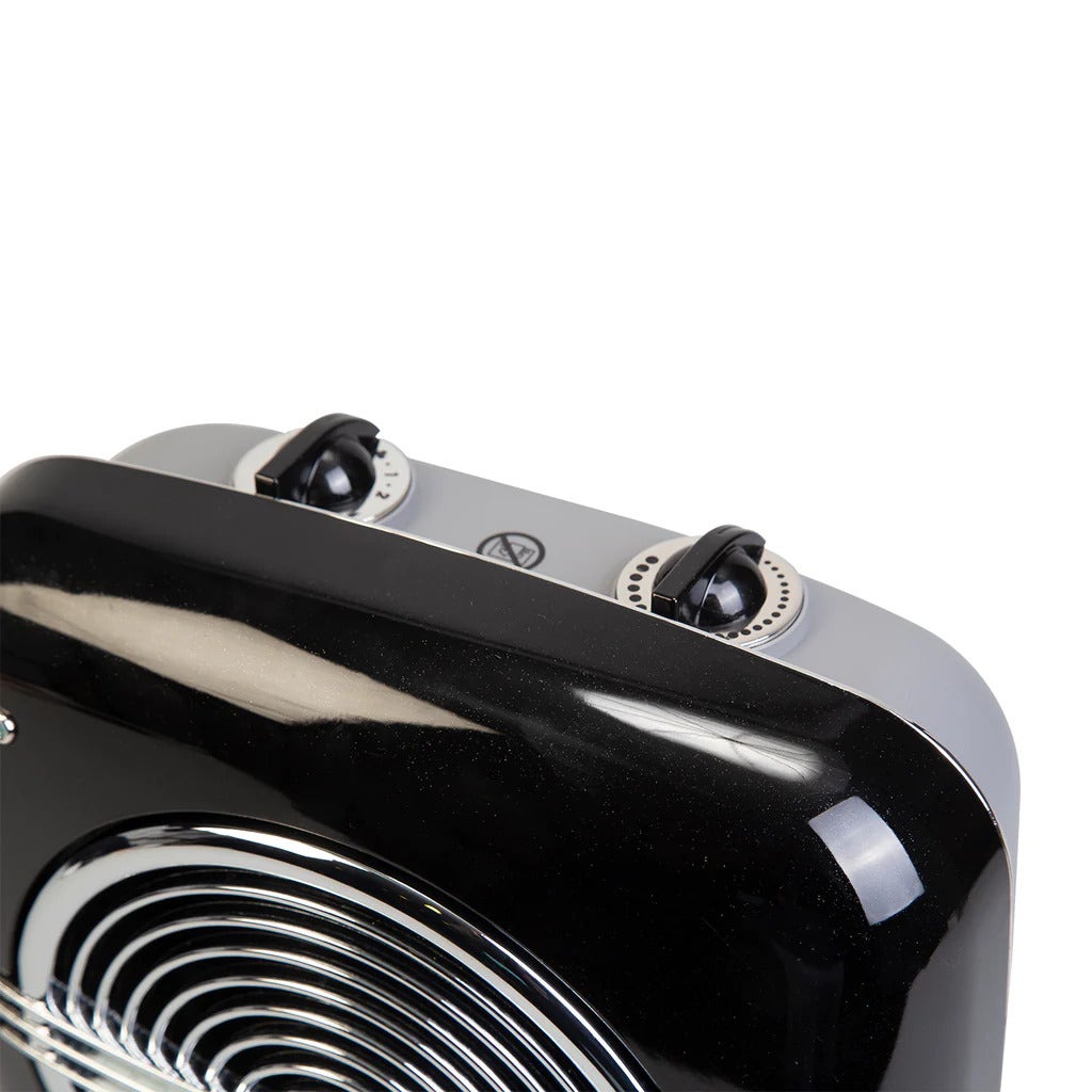 Termoventilador Vintage Retro 2000 Negro Airolite
