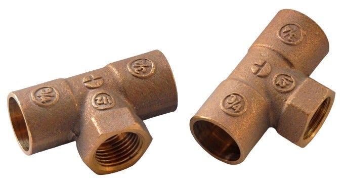 Tee So-So-Hi ¾ x ¾ x ½ Bronce Taumm