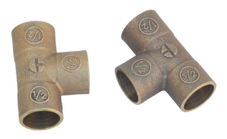 Tee So-So-So ½" Bronce Taumm