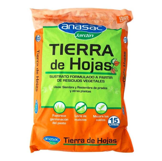 Tierra De Hoja 15 Lt (9kg) Anasac