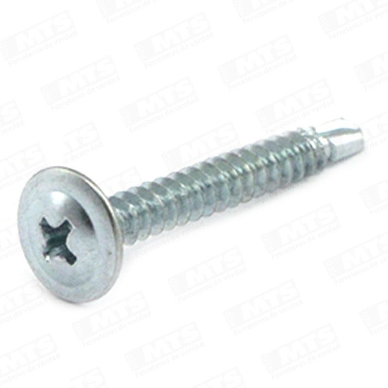 Tornillo Autoperforante Lenteja Zn #8x1¼ American