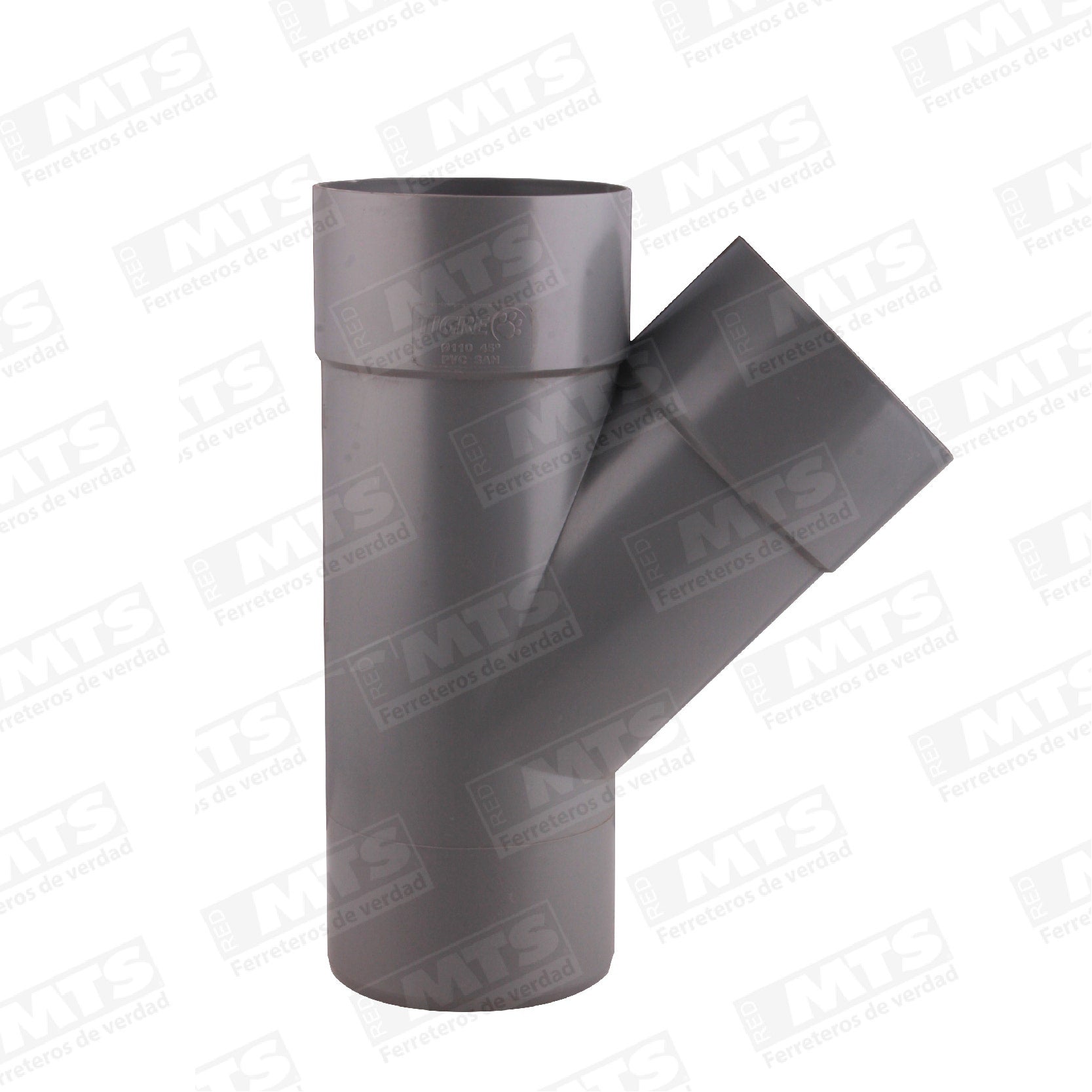Vee Pvc Sanitario Gris 40 x 40 Tigre