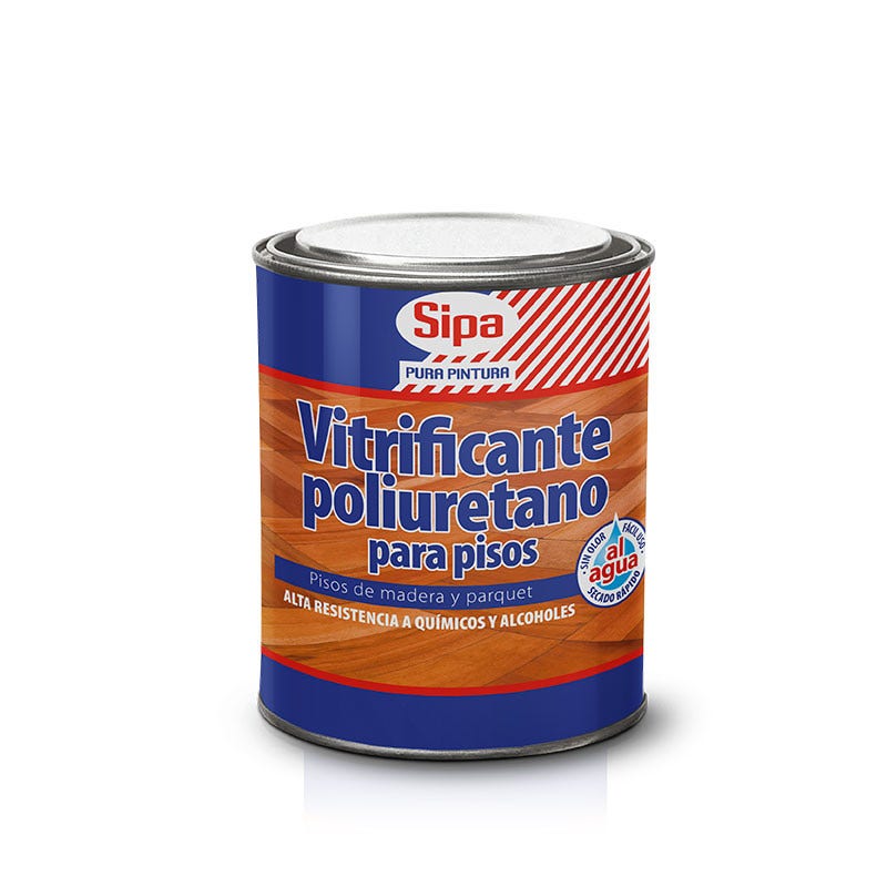 Vitrificante Poliur. Para Pisos 1/4 Gl Sipa