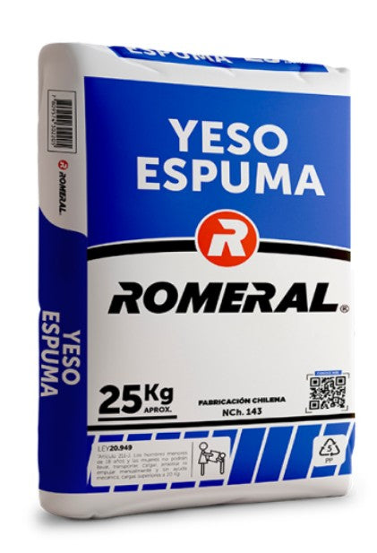 Yeso Romeral 25 Kg