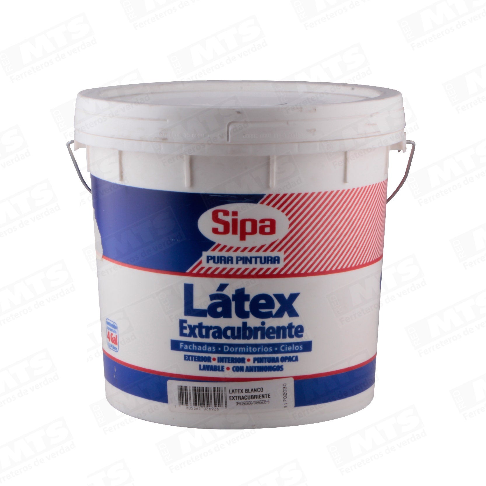Látex Extracubriente Blanco Tn 4gl Sipa