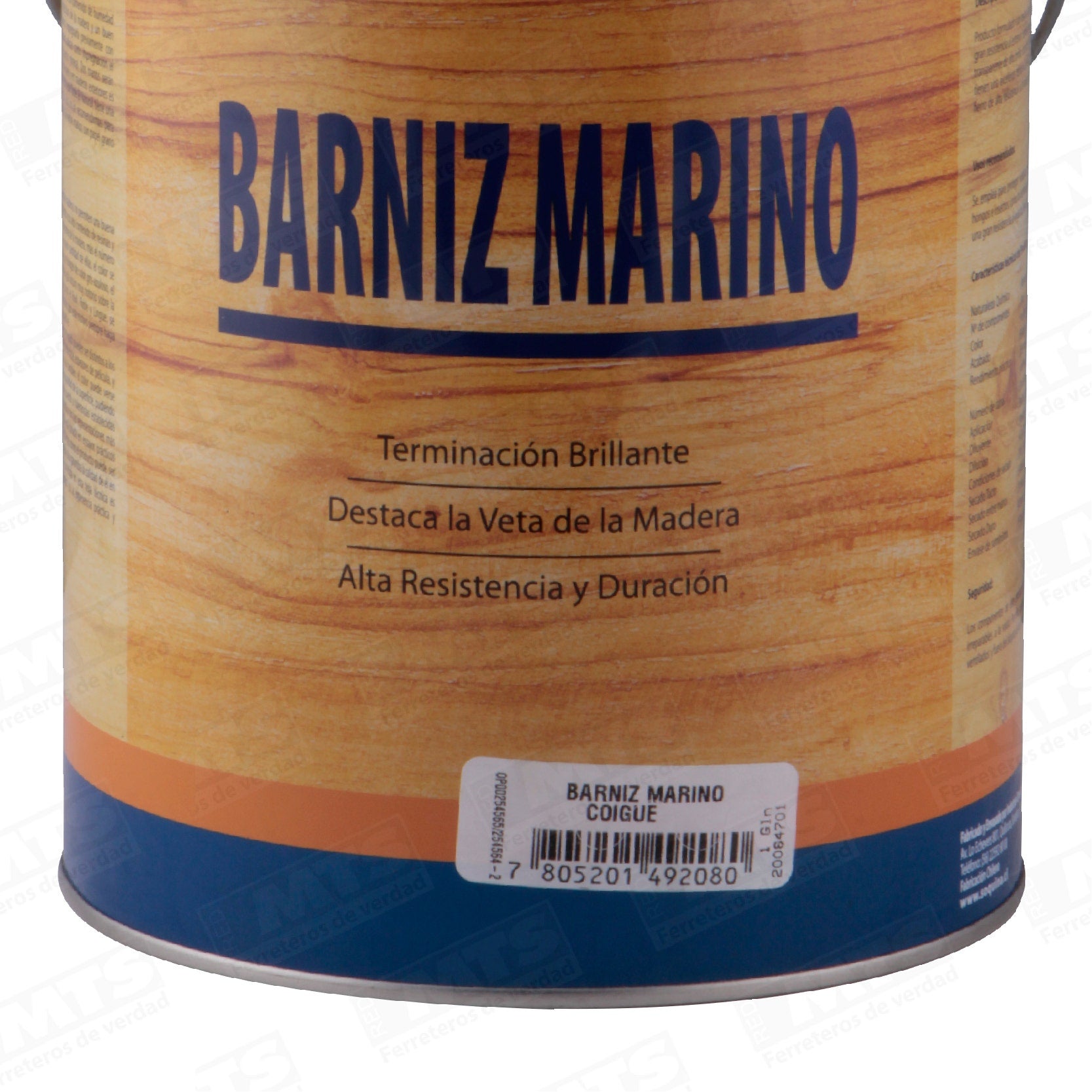 BARNIZ MARINO NATURAL GALON SOQUI