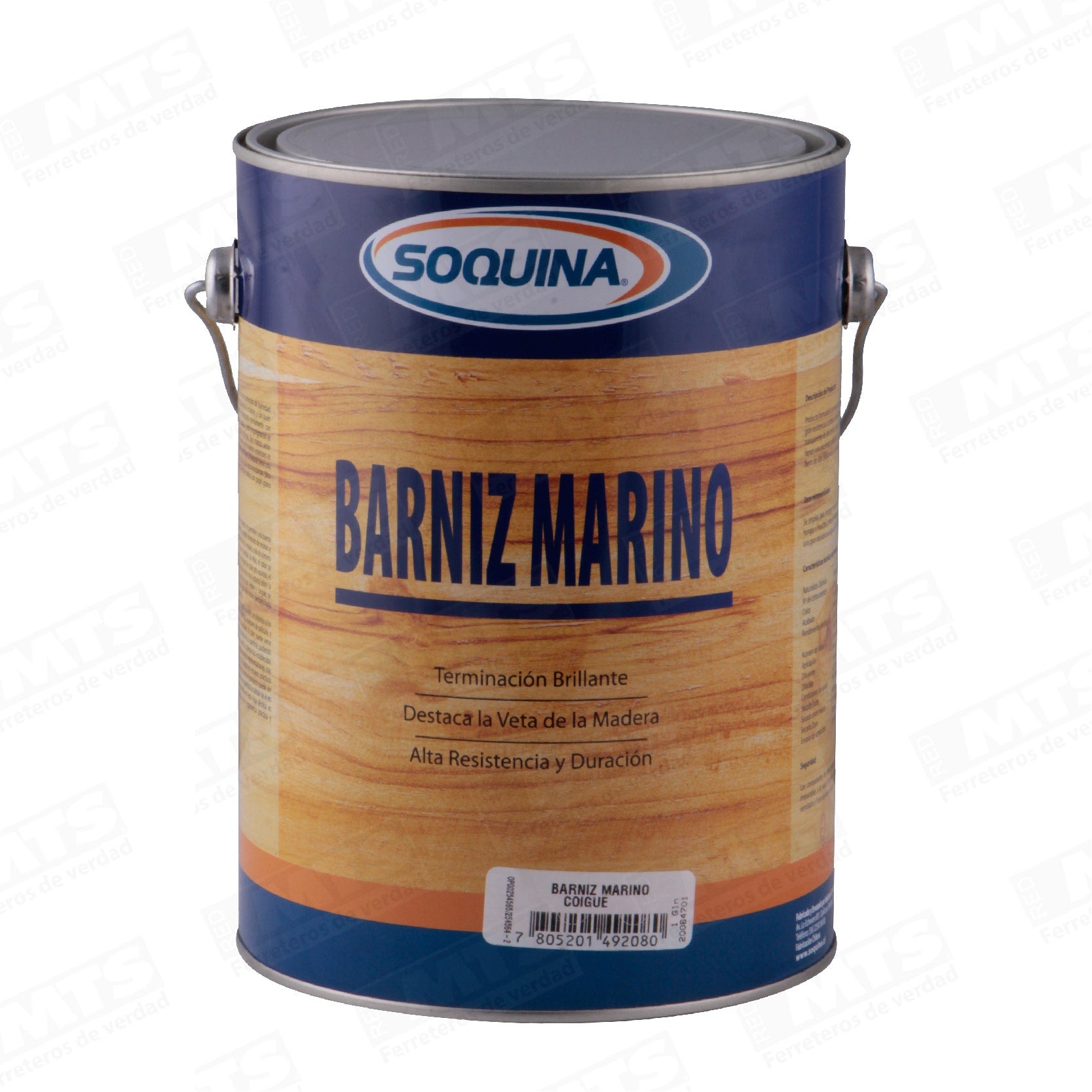BARNIZ MARINO RAULI GALON SOQUI