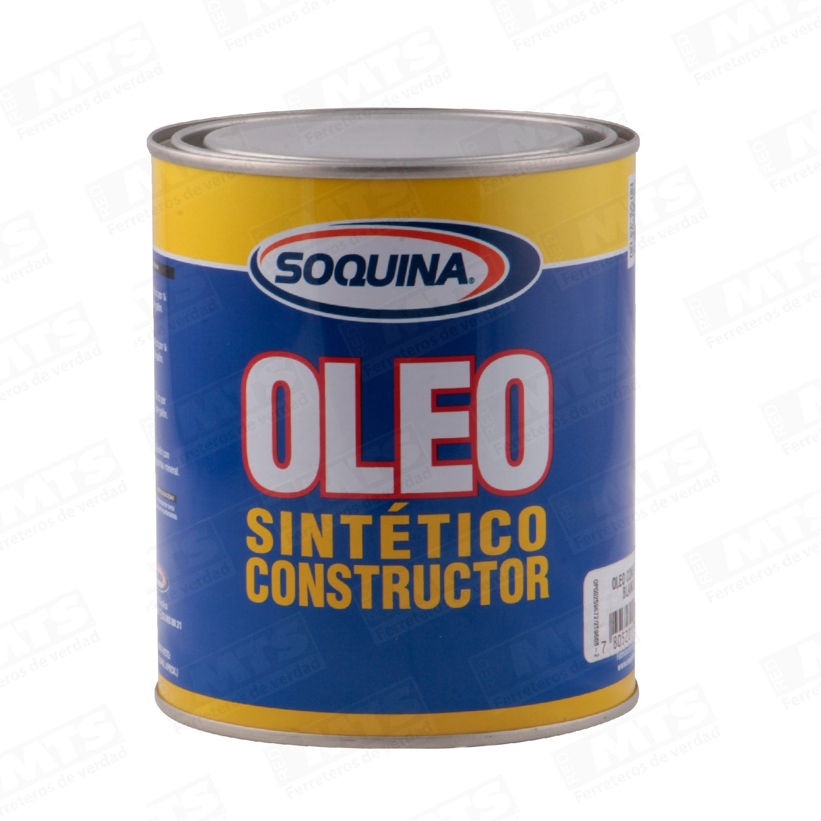 OLEO SINT CONSTRUC BLANCO 1/4GL SOQUINA