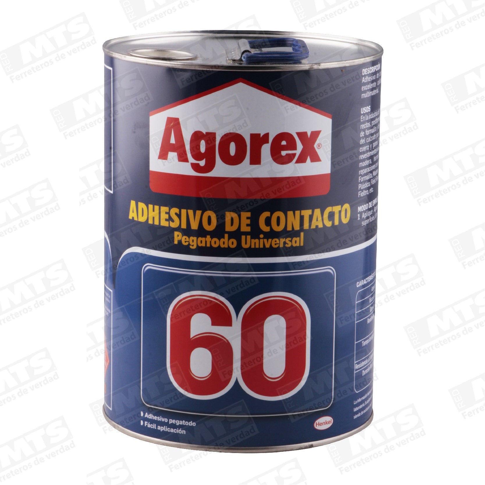Adhesivo Agorex 60 3.8 Lt Henkel