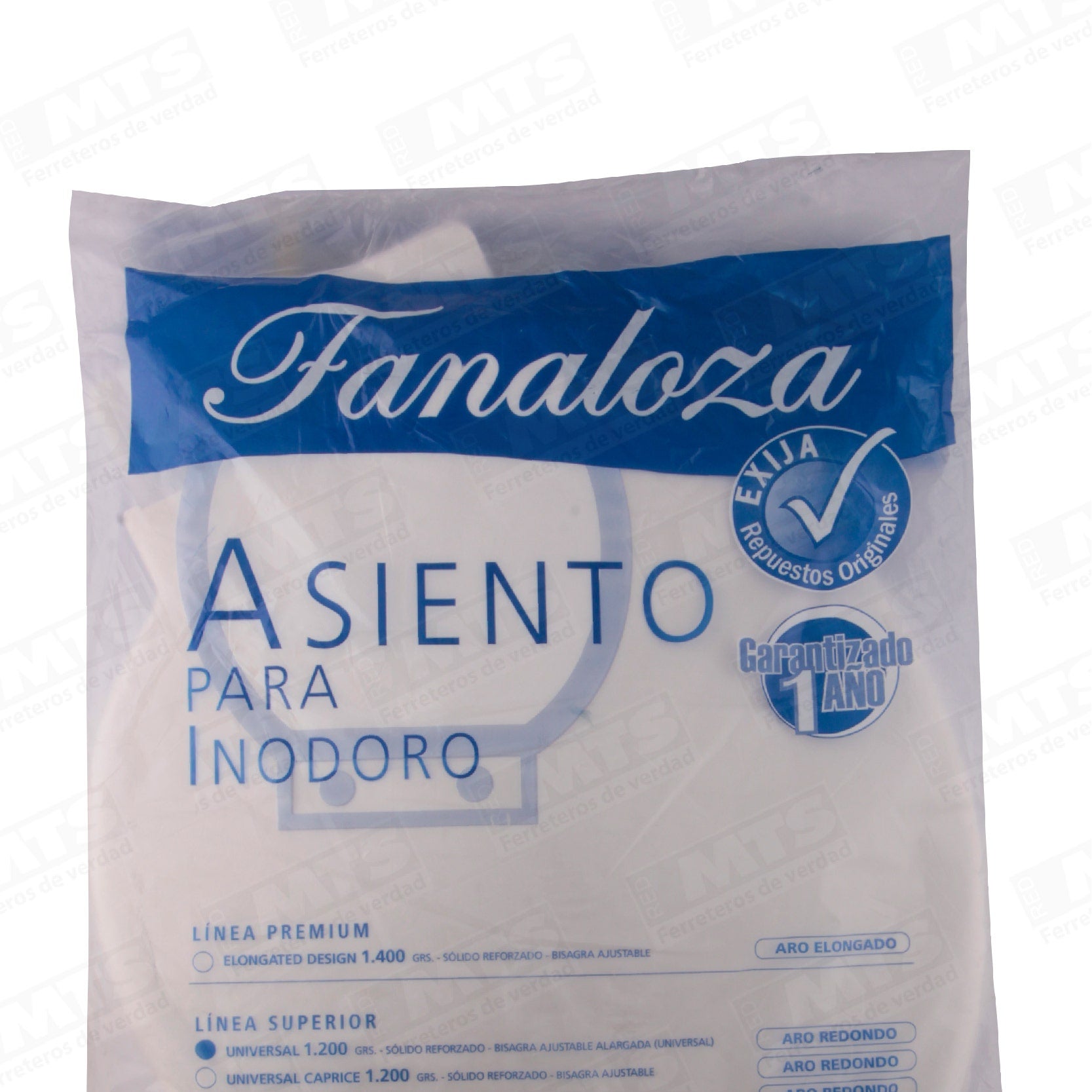 Asiento Wc Universal Blanco Fanaloza (1200)