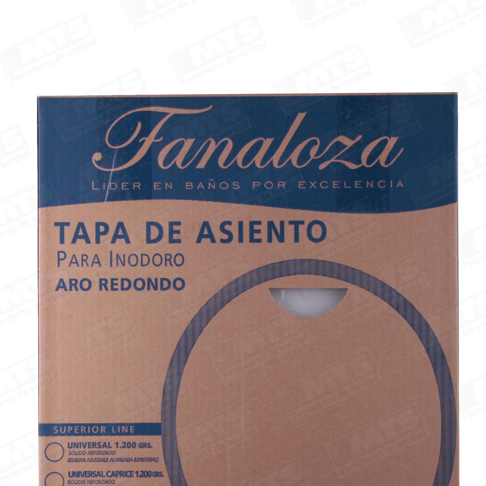 Asiento WC Estándar Plus Blanco Fanaloza