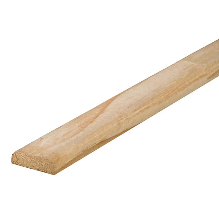 Cubrejunta Pino Rodon 9 X 30mm X3.mt Arauco